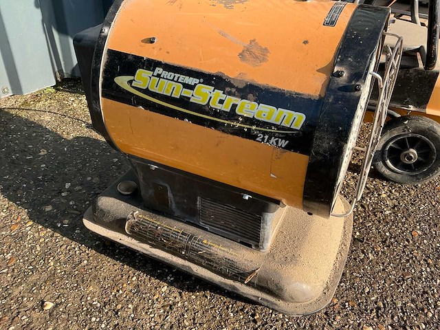 Sun stream en val6 infrarood dieselgestookte heaters - afbeelding 3 van  10