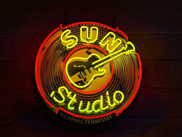 Sun studio memphis - neonbord - afbeelding 1 van  1