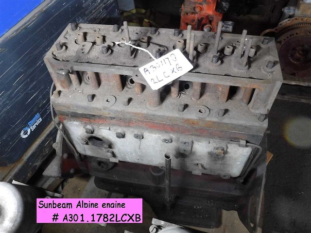 Sunbeam alpine engine block | original british classic sports car engine - afbeelding 4 van  10