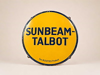 Sunbeam-talbot reclamebord - afbeelding 1 van  1