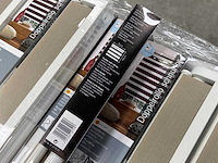 Suncollection - dubbelrolgordijn 75 x 160 cm beige lichtdoorlatend zonder zijtrek (120x) - afbeelding 3 van  5