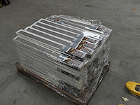 Suncollection - dubbelrolgordijn 90 x 220 cm grijs met koord lichtdoorlatend (88x) - afbeelding 2 van  4