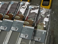 Suncollection - dubbelrolgordijn 90 x 220 cm grijs met koord lichtdoorlatend (88x) - afbeelding 3 van  4