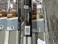 Suncollection - dubbelrolgordijn 90 x 220 cm grijs met koord lichtdoorlatend (88x) - afbeelding 3 van  4