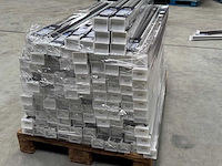 Suncollection - klem dubbelrolgordijn 120 x 150 cm wit/grijs/antraciet lichtdoorlatend (115x) - afbeelding 3 van  8