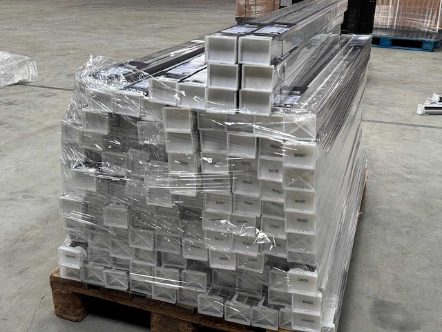 Suncollection - klem dubbelrolgordijn 120 x 150 cm wit/grijs/antraciet lichtdoorlatend (115x) - afbeelding 6 van  8