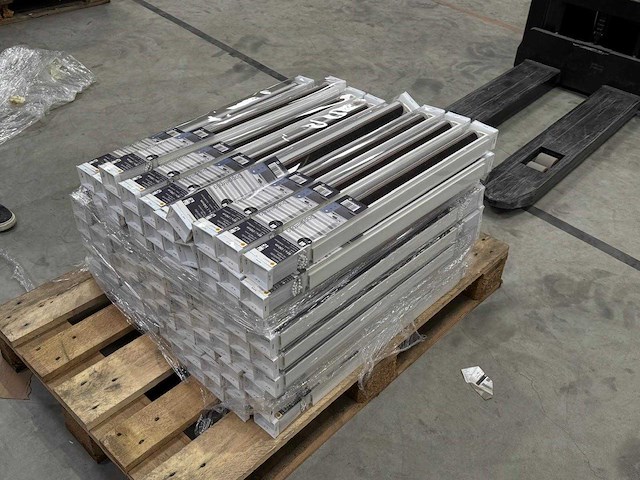 Suncollection - klem dubbelrolgordijn 60 x 150 cm wit/creme/donkerbruin lichtdoorlatend (70x) - afbeelding 1 van  4