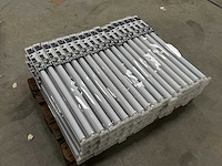 Suncollection - klem dubbelrolgordijn 80 x 150 cm wit lichtdoorlatend (75x) - afbeelding 4 van  5