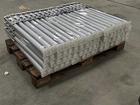 Suncollection - klem dubbelrolgordijn 80 x 150 cm wit lichtdoorlatend (75x) - afbeelding 2 van  5