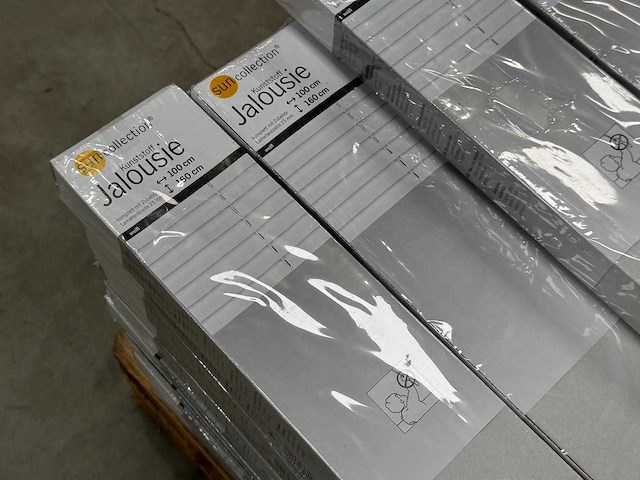 Suncollection - kunststof jaloezie 100 x 160 cm wit 25 mm lamellen (82x) - afbeelding 6 van  6