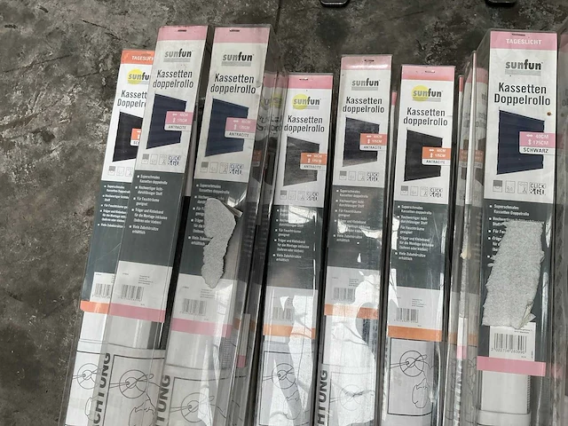 Sunfun rolgordijn antraciet en zwart (95x) - afbeelding 5 van  5