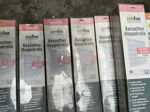 Sunfun rolgordijn crème (100x) - afbeelding 2 van  2