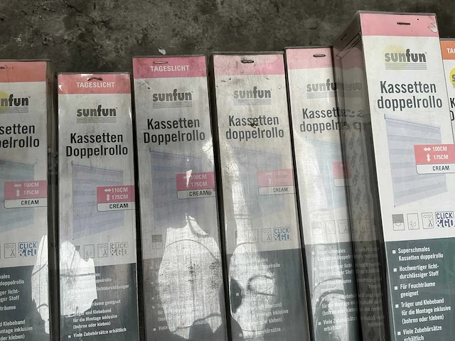 Sunfun rolgordijn crème (100x) - afbeelding 3 van  4
