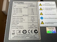 Sungrow sun acces sg50ktl-m omvormer - afbeelding 5 van  7