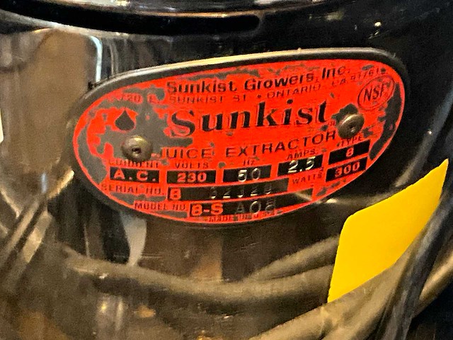 Sunkist - juice extractor - 8 - professionele sinaasappelpers - afbeelding 6 van  6