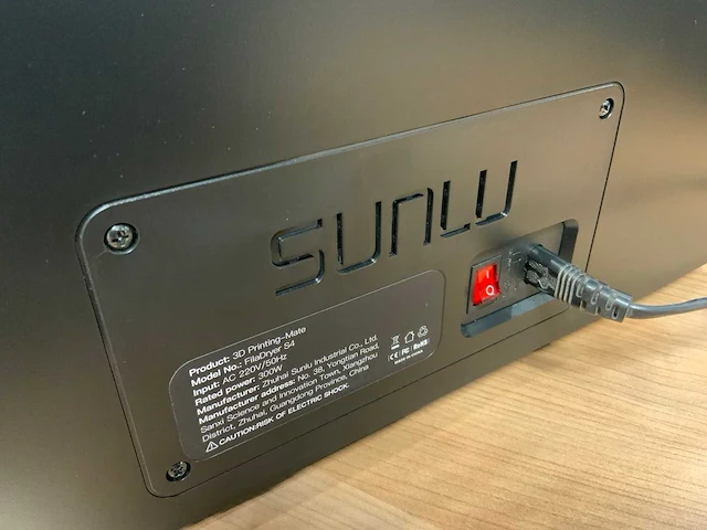 Sunlu filadryer s4 filament dryer - afbeelding 6 van  6
