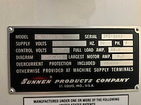 Sunnen ml-3500-cg hoonmachine - afbeelding 9 van  18