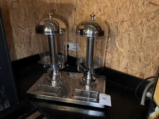 Sunnex dubbele sapdispenser - afbeelding 1 van  3