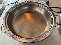 Sunnex elektrische chaving dish (2x) - afbeelding 2 van  3