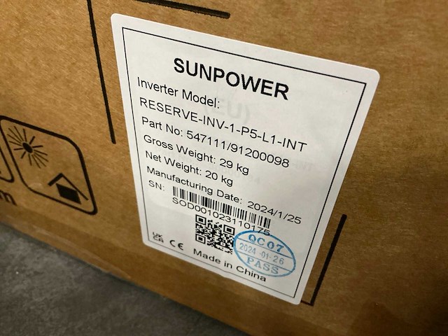 Sunpower reserve-inv-1-p5-l1-int - afbeelding 2 van  3