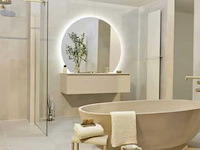 Sunrice spiegel anticondens met ledverlichting 140x119cm - afbeelding 2 van  3