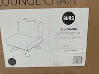 Suns nardo tuinkussenset 2 delig soft grey - afbeelding 5 van  7