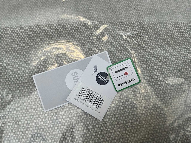 Suns nardo tuinkussenset 6 delig soft grey - afbeelding 4 van  4