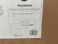 Suns stockholm tuinkussens 7 delig terra coral - afbeelding 4 van  5