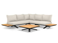 Suns stockholm tuinkussenset 4 delig natural mixed weave - afbeelding 2 van  5