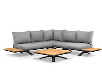 Suns stockholm tuinkussenset 6 delig light antraciet - afbeelding 4 van  4