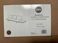 Suns stockholm tuinkussenset 6 delig terra coral - afbeelding 5 van  5