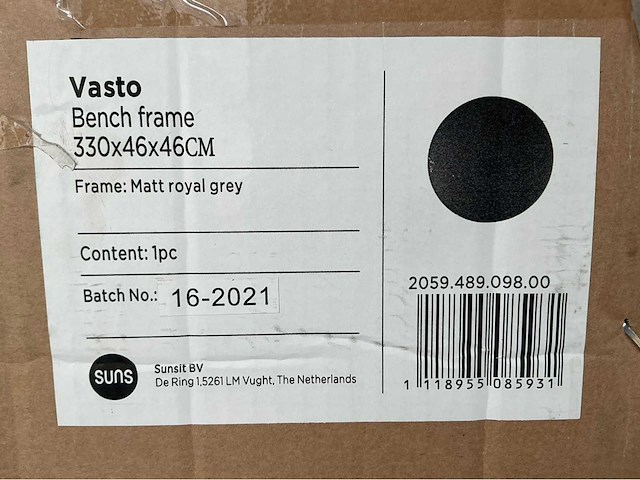 Suns vasto tuinbank frame - afbeelding 2 van  2