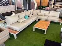 Suns vita hoek loungeset