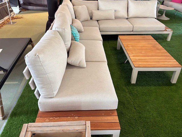 Suns vita hoek loungeset - afbeelding 3 van  8