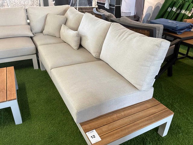 Suns vita hoek loungeset - afbeelding 7 van  8