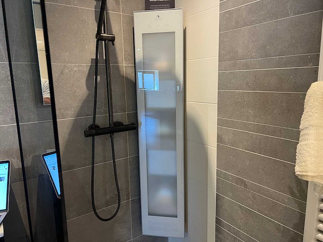 Sunshower - wit 30 x 145 cm - afbeelding 2 van  3