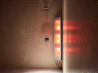 Sunshower combi opbouw hoekmodel white - afbeelding 1 van  7