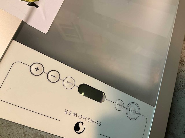 Sunshower combi opbouw hoekmodel white - afbeelding 4 van  7