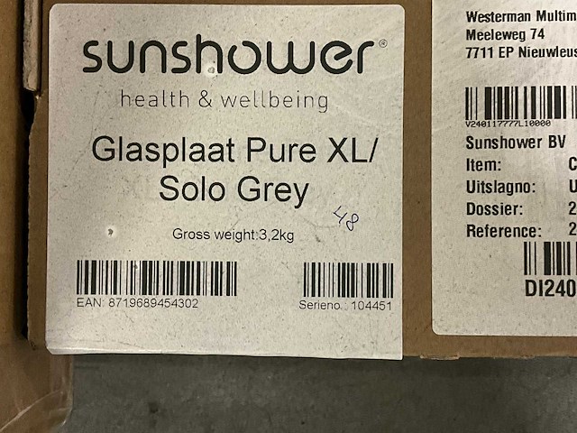 Sunshower douche onderdeel (3x) - afbeelding 2 van  4