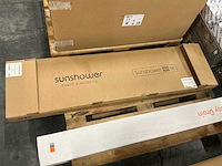 Sunshower medium glasplaat black - afbeelding 3 van  3