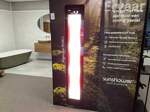 Sunshower plus/l infrarood/uv paneel - afbeelding 1 van  7