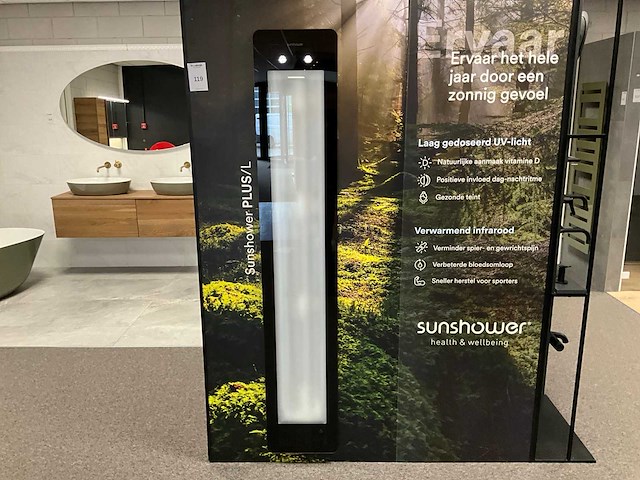 Sunshower plus/l infrarood/uv paneel - afbeelding 3 van  7