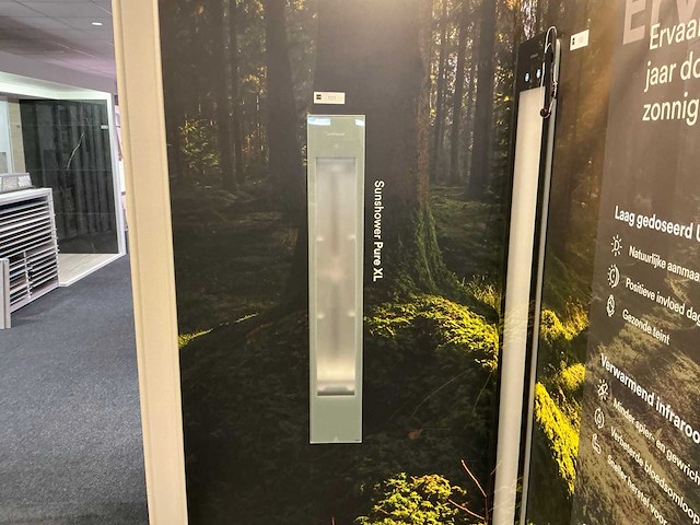 Sunshower pure xl organic 124x20x10cm zonnedouche - afbeelding 1 van  3