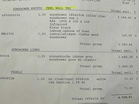 Sunshower pure xl organic 124x20x10cm zonnedouche - afbeelding 3 van  3