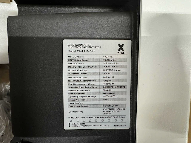 Suntech - set van 12 zonnepanelen (400 wp) met solax 4,2 kw omvormer - afbeelding 7 van  10