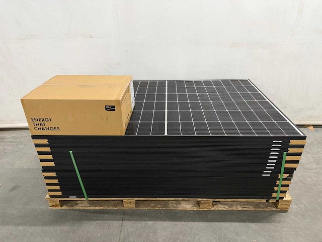 Suntech - set van 18 zonnepanelen (405 wp) - sma 5kw omvormer - afbeelding 1 van  7