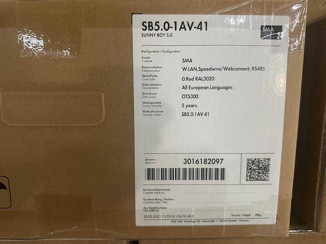 Suntech - set van 18 zonnepanelen (405 wp) - sma 5kw omvormer - afbeelding 7 van  7
