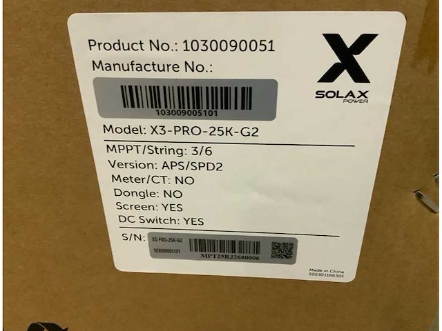 Suntech - set van 72 zonnepanelen (405 wp) - solax 25 kw omvormer - afbeelding 6 van  7