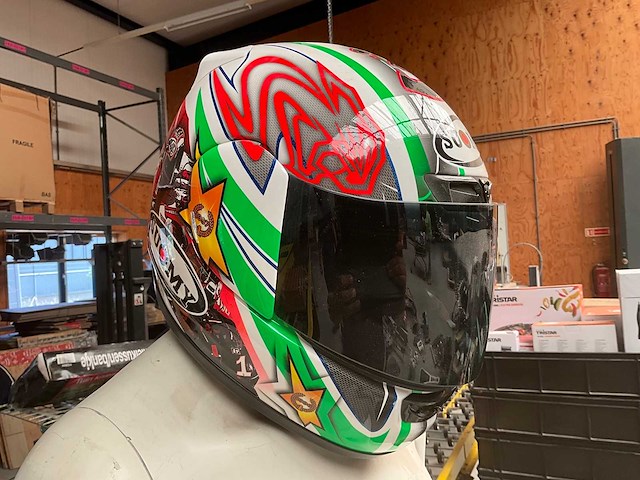 Suomy - limited edition 0180/1000 - bargy design max biaggi - afbeelding 1 van  8