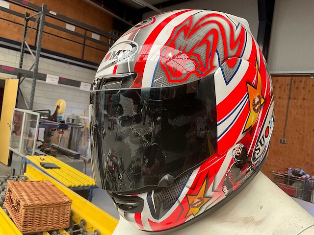 Suomy - limited edition 0180/1000 - bargy design max biaggi - afbeelding 2 van  8
